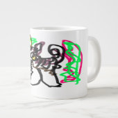 ハスキー遊秋 ジャンボコーヒーマグカップ (正面右)