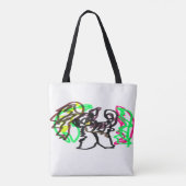 ハスキー遊秋 トートバッグ (裏面)