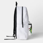 ハスキー遊秋 プリントバックパック (左)