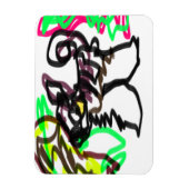 ハスキー遊秋 マグネット (縦)