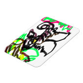 ハスキー遊秋 マグネット (左側)