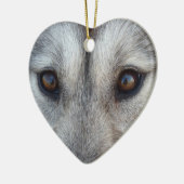 ハスキー オーナメント オオカミの子 記念品 犬のギフト (左)