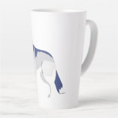 ハスキー カフェラテマグ (右アングル)