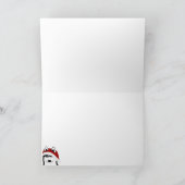 ハスキー グリーティング カード (内部)