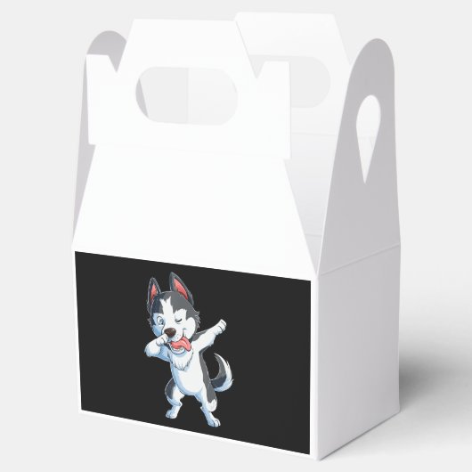 ハスキー |シベリアのハスキー好き男の子ダブ フェイバーボックス (オープン)