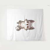 ハスキー・ドッグ・ウルフハウンド タペストリー (正面(横))