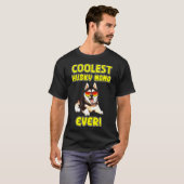ハスキー ハスキー ママ Tシャツ (正面フル)