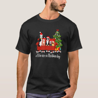 ハスキー・パジャマ・ママ Tシャツ