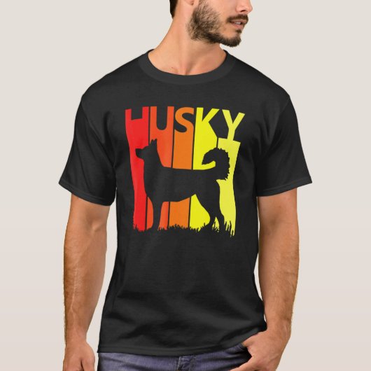 ハスキー・パジャマ Tシャツ (正面)