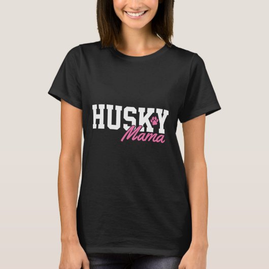 ハスキー・ママ Tシャツ (正面)