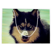 ハスキー ラージペーパーバッグ (裏面)