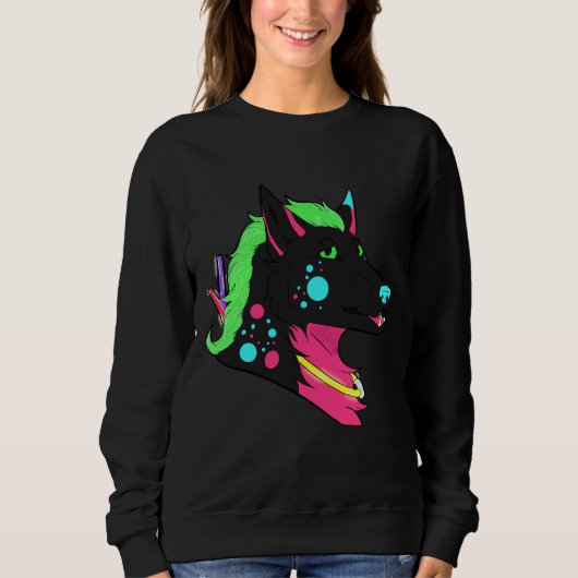 ハスキー・レイブ スウェットシャツ (正面)