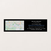 ハスキー、獣医、獣医サービス詳細 名刺 (内部フラット)