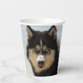 ハスキー 紙コップ (裏面)