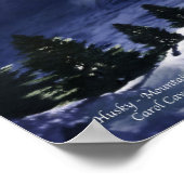 ハスキー – Mountain Spirit Artポスター/プリント ポスター (角)