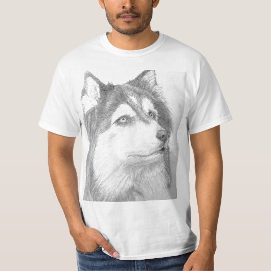 ハスキー Tシャツ (正面)