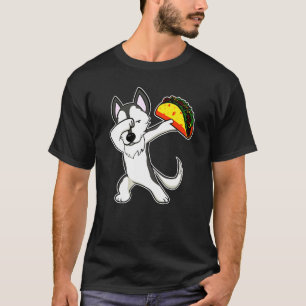 ハスキーGIF Tシャツ