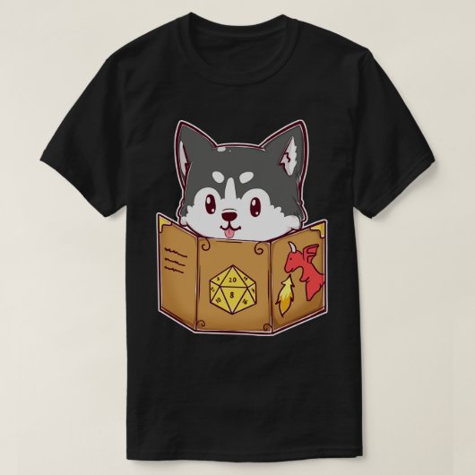 ハスキーGMドッゴ Tシャツ (デザイン正面)