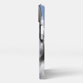 ハスキーiPhoneケースカスタムケース iPhoneケース (左側面)