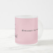 ハスタケテアクエルダス・ティエンズ・マドゥレ フロストグラスマグカップ (正面右)