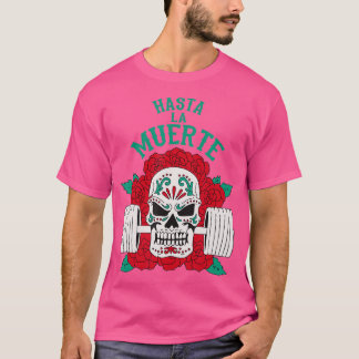 ハスタラミュエルテウエートリフティングボディビルジムフィット Tシャツ