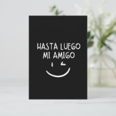 ハスタルエゴミアミゴ サンキューカード (スタンド正面)