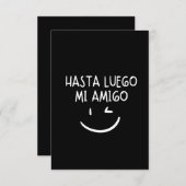 ハスタルエゴミアミゴ サンキューカード (正面/裏面)