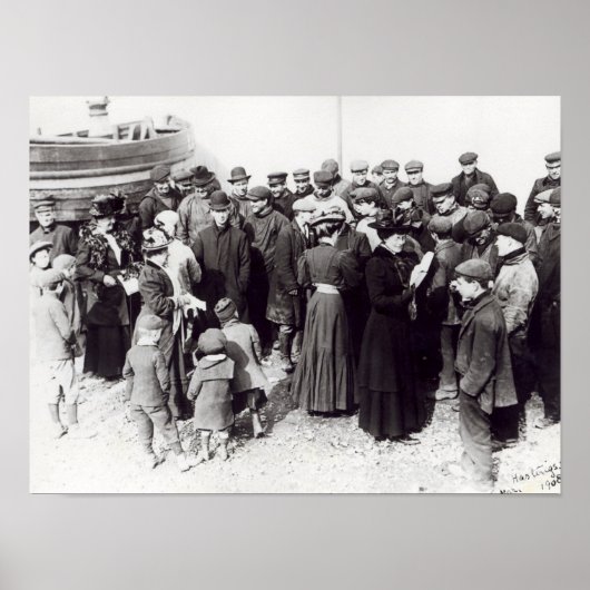 ハスティングスのサファロッケ， 1908 ポスター (正面)