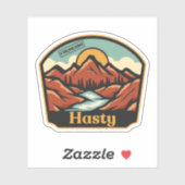 ハスティ・コロラドステッカー シール (シート)