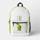 ハスニア プリントバックパック (正面)