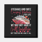 ハスビンド妻クルージング周年記念トリップ2025ハネーム マグネット (正面)