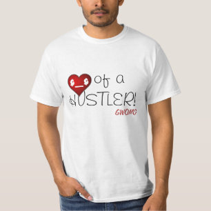 ハスラーのティーのハート Tシャツ