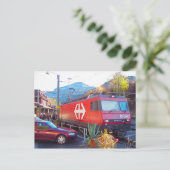 ハスリベルグ鉄道の交差点， 1 ポストカード (スタンド正面)