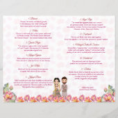 ハス提灯インディアン結婚の儀式 (裏面)