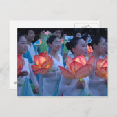 ハス灯 ポストカード (正面/裏面)