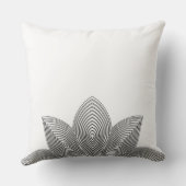 ハス花部腰枕 クッション (裏面)