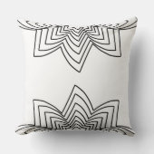 ハス花部腰枕 クッション (正面)