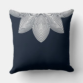 ハス花部腰枕 クッション (裏面)