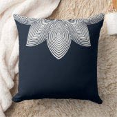 ハス花部腰枕 クッション (ブランケット)