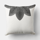 ハス花部腰枕 クッション (裏面)