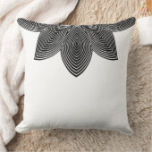 ハス花部腰枕 クッション (ブランケット)