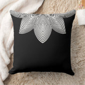 ハス花部腰枕 クッション (ブランケット)