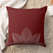 ハス花部腰枕 クッション (ブランケット)