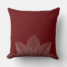 ハス花部腰枕 クッション