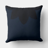 ハス花部腰枕 クッション (裏面)