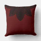 ハス花部腰枕 クッション (裏面)