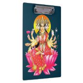 ハス・ヒンドゥー教の神の女神ガヤトリデヴィ クリップボード (右)