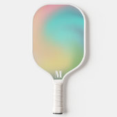 ハズイカラフルモノグモダンラム ピックルボールラケット (裏面)