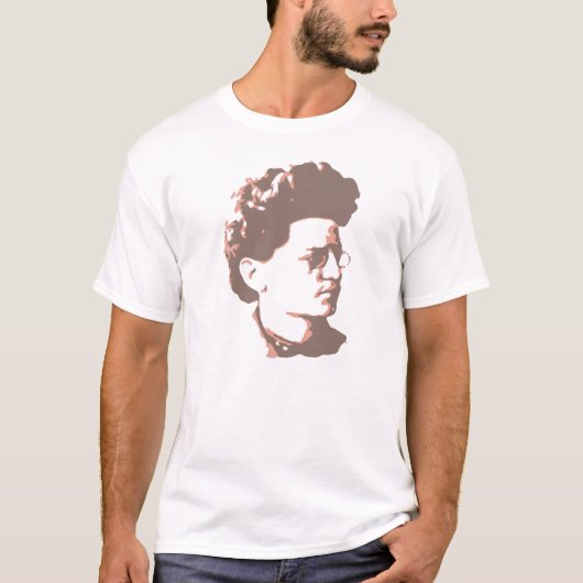 ハズイ・トープと柿トロツキー Tシャツ (正面)