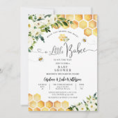 ハズカス ベイビー シャワーパーティ 招待状 (正面)